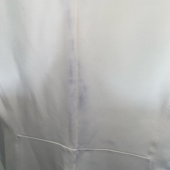 Women Ivory Slit Front V-Neck Dress - Picture 10 of 13